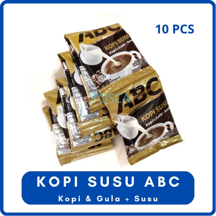 

Kopi Susu ABC 1 Renceng 10 Pcs