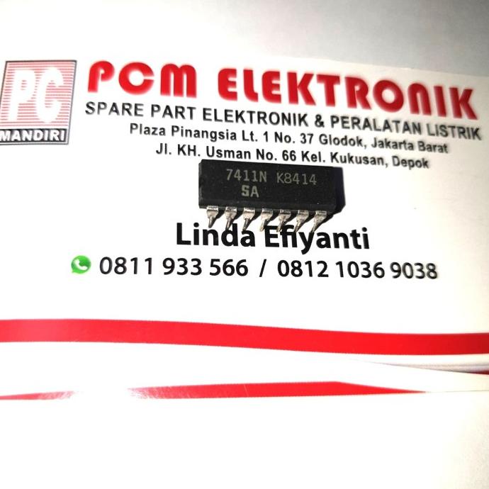 IC TTL 74011 7411N pcmelektr812 Ayo Beli