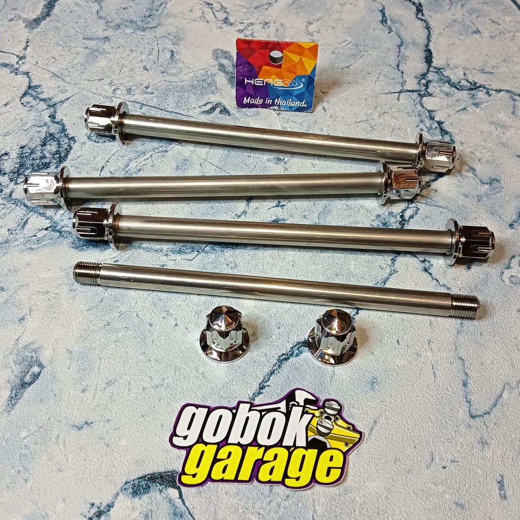 AS RODA DEPAN STAINLESS VARIO 125 VARIO 150 ORIGINAL HENG THAILAND