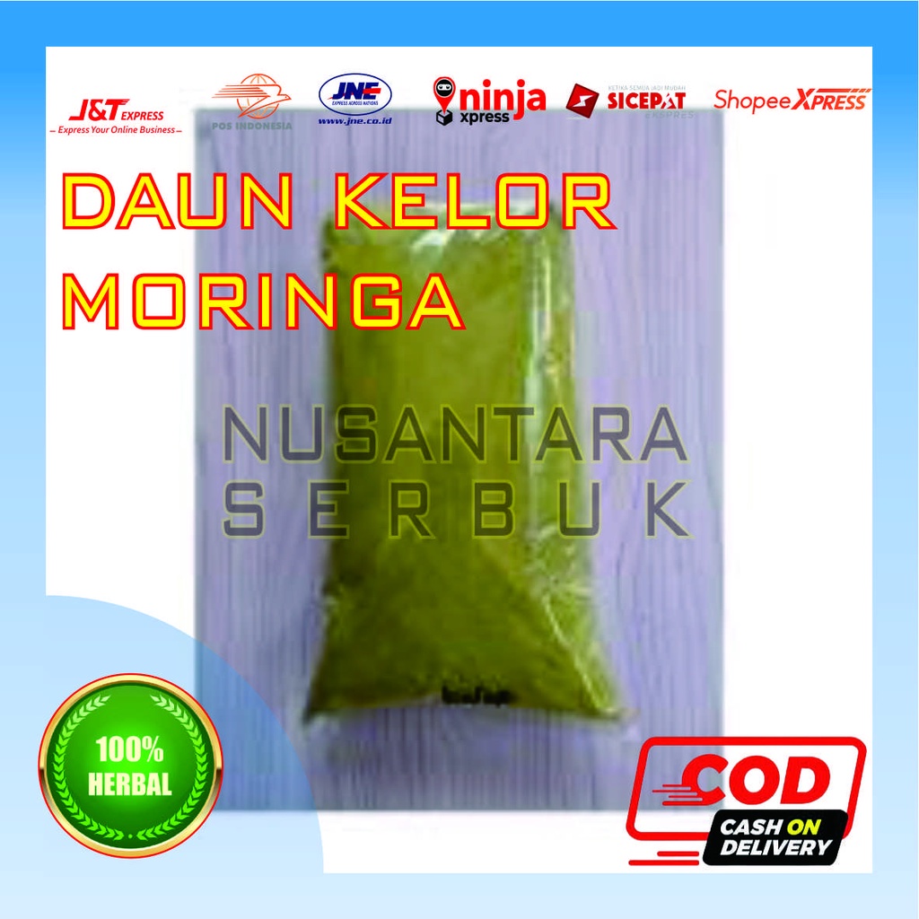 

1000GR SERBUK DAUN KELOR/MORINGA MURNI