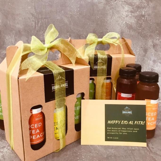 

Hampers Lebaran Hampers Set Iced Tea Variety Pack With Custom Note, Gift Pack Discount