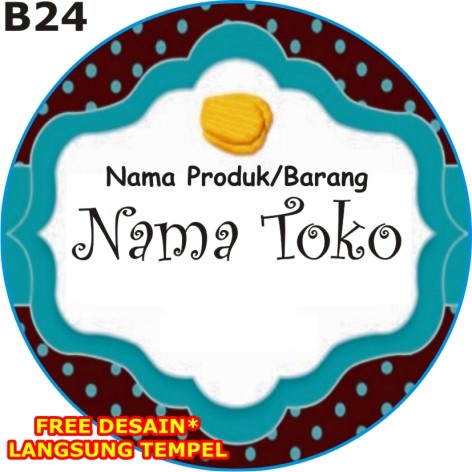 

STIKER BULAT ISI 26 PCS| STIKER PRODUK | STIKER KEMASAN | STIKER CATERING | STIKER BOTOL | STIKER MAKANAN | STIKER TOPLES | STIKER JAR