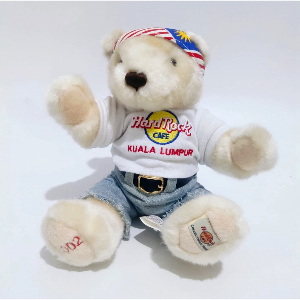 Boneka Herrington Teddy Bears Hard Rock Cafe Kuala Lumpur Malaysia