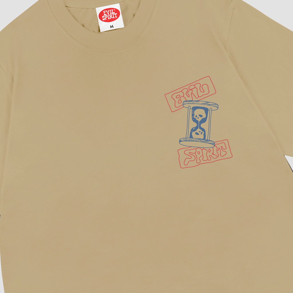 EVILSPIRIT KAOS OVERSIZE HEAVYWEIGHT 16S - RAVISE CREAM UNISEX