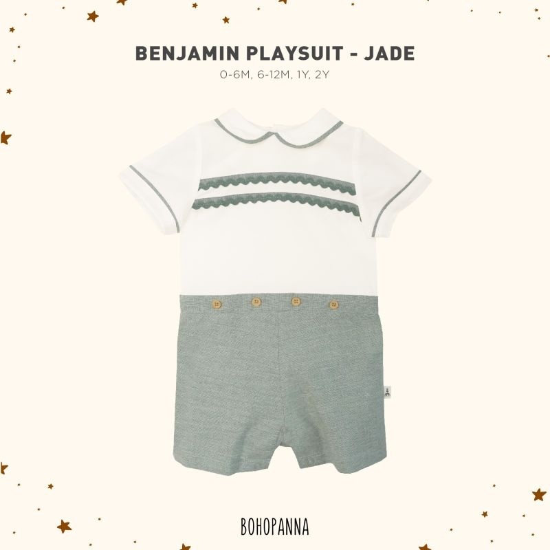 Bohopanna Benjamin Playsuit - Jumper Anak 0-2 tahun Unisex