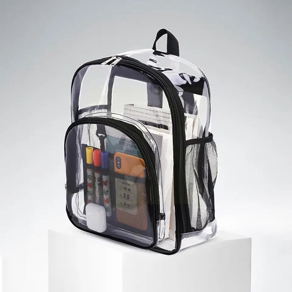 TAS RANSEL KONSER TRANSPARAN [TAS KONSER MUAT LIGHTSTICK] TAS TRANSPARAN RANSEL WANITA PVC TAS KONSER KAPASITAS BESAR SISWA TAS RANSEL GADIS TAS SEKOLAH TAS RANSEL BARU