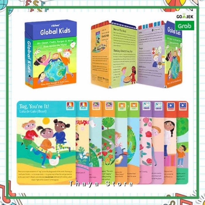 

Thaya Global Kids Mideer Mindful Kids Activity Set Card Activity