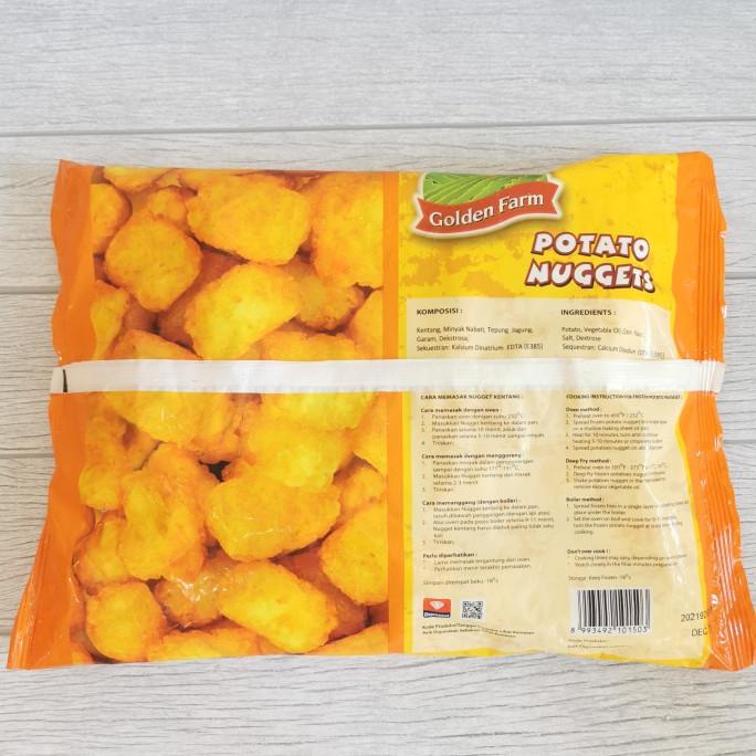 

Golden Farm Potato Nuggets Kentang Goreng 750gr Beku ffs02