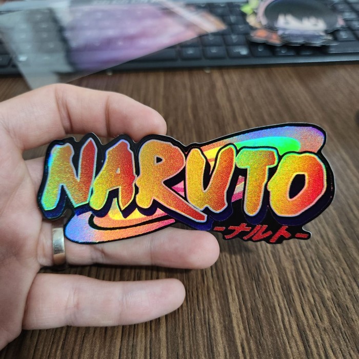 

Sticker Hologram Anime Besar - PSH1468 - Naruto - Logo