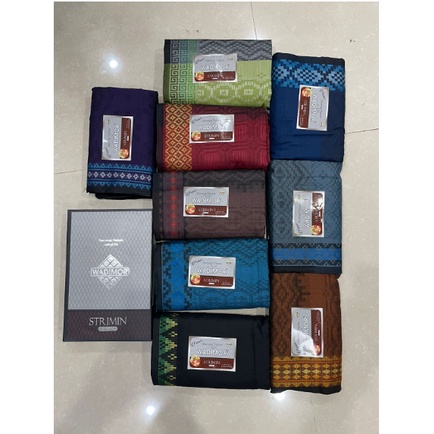 Sarung Tenun Wadimor STRIMIN MERCERIZED-varian