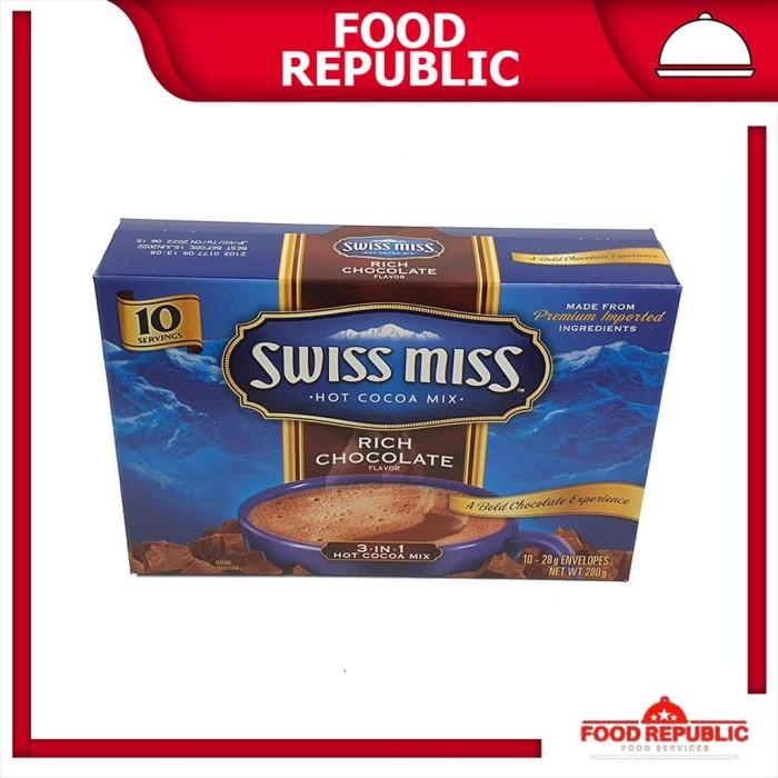 

SWISS MISS RICH CHOCOLATE 280 GR HOT COCOA MIX 3 IN 1 SUSU COKLAT