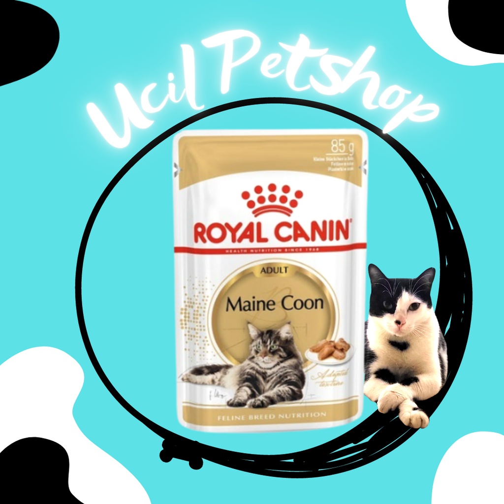 Royal Canin Mainecoon Adult Wet Food Pouch 85gr (1 Pcs)