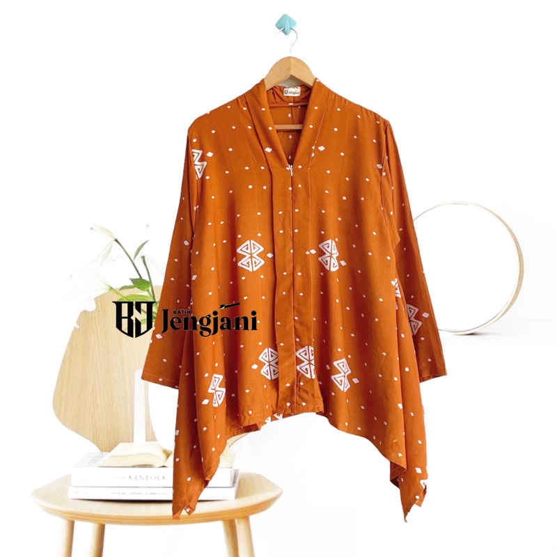 Blouse Kartini Batik Shibori Jumputan | Arunika Blouse