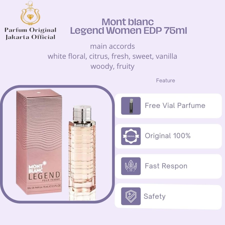 Parfum Parfume Perfume Asli Perawatan Kecantikan Original Import Branded Wanita Perempuan Cewek Mont