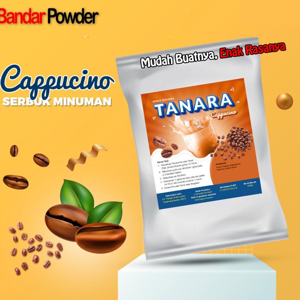 

Ready Stok Bubuk Minuman CapCin 1kg - Serbuk Minuman Tanara rasa Cappucino - Bandar Powder