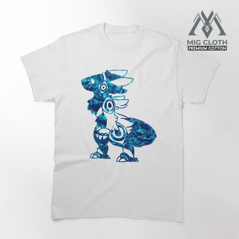 Kaos Protogen blue tie dye style fur , fun furry Protolution  214