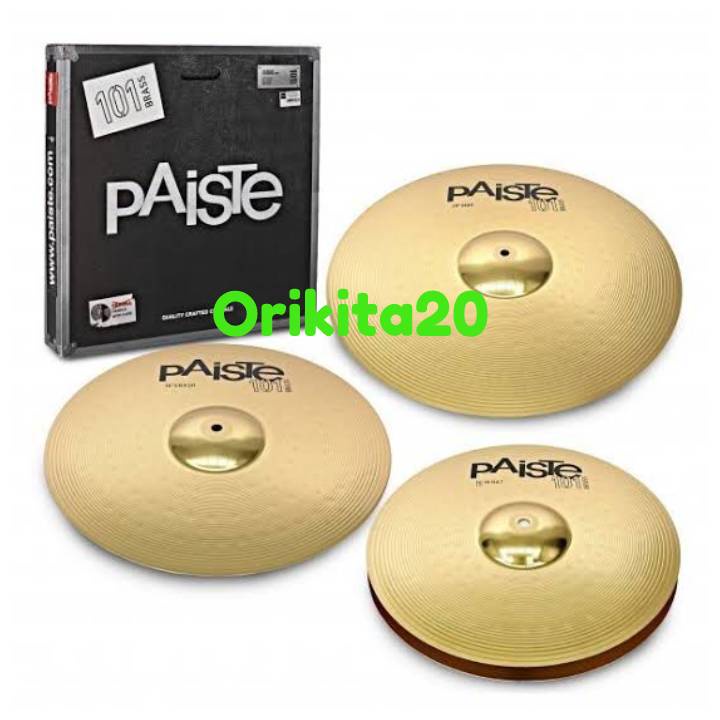 Paiste 101 Paiste -101 Paiste101 Universal Cymbal Set 14", 16", 20"