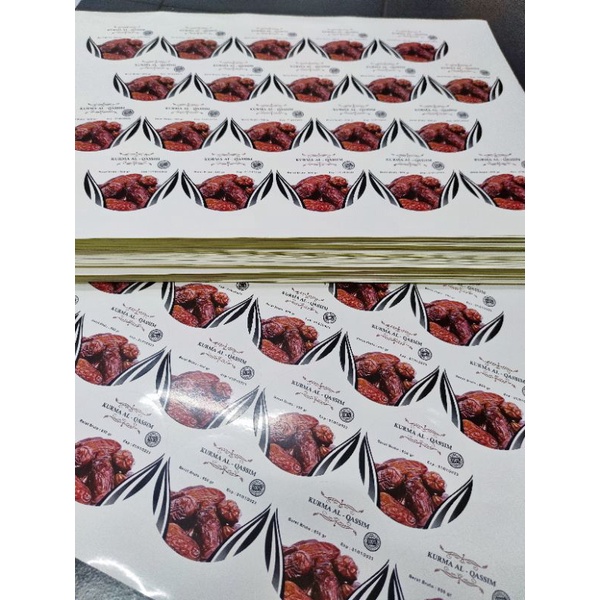 

stiker produk