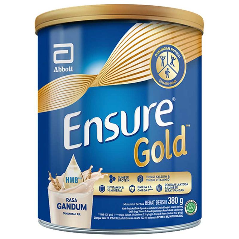 

Ensure Gold Nutrition Powder Fos Gandum 380G