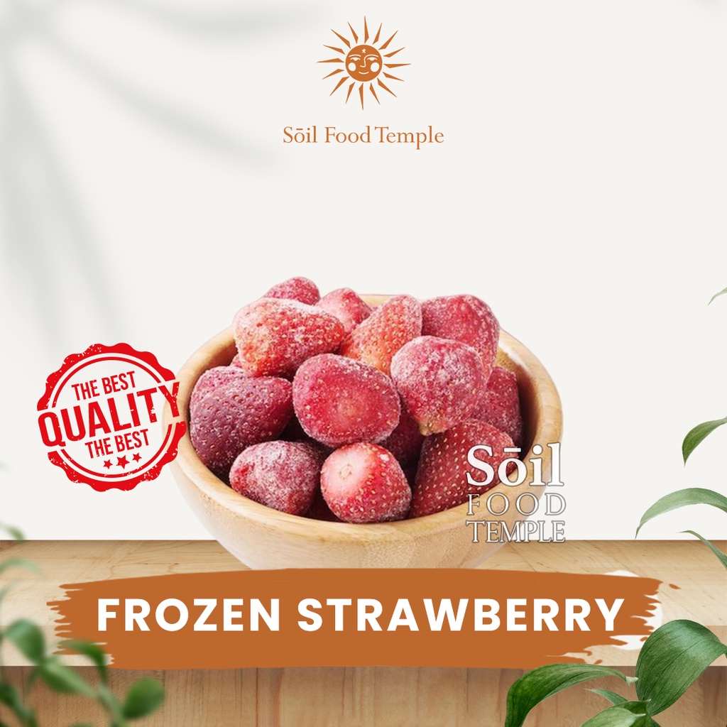 

Premium Quality Fresh Frozen Strawberry 1 kg KHUSUS INSTANT COURIER