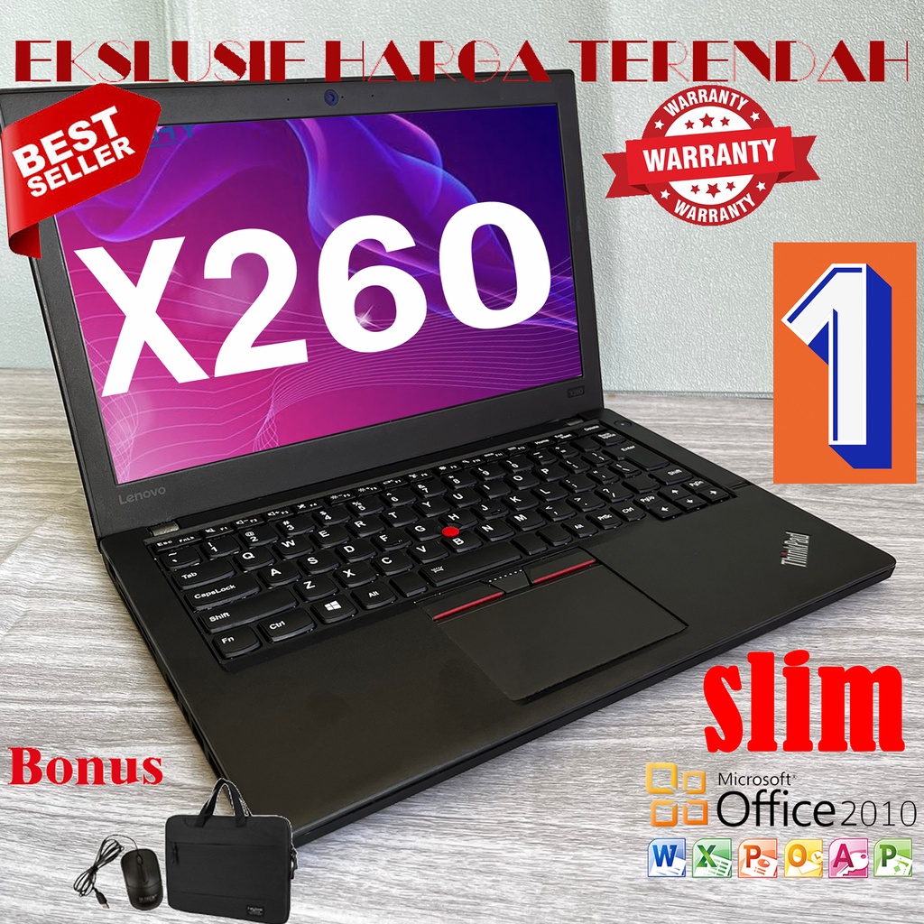 LAPTOP LENOVO THINKPAD X260 X270 SECOND i5/i7 Gen 6th RAM 4GB - 8GB /Peningkatan baru laptop Gaming Tipis dan RinganTermurah dan berkualitas bekas/Mulus Second Bergaransi Berkualitas IPS， US Keybroad，backlight