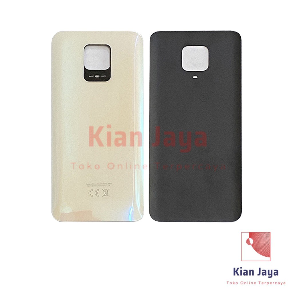 Backdoor Xiaomi Redmi Note 9 Pro Back Cover Tutup Belakang Baterai Cassing Casing Backcase Original