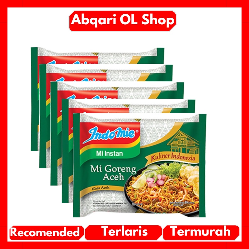 

Indomie Goreng Aceh 90gr Dapat 5 Pcs