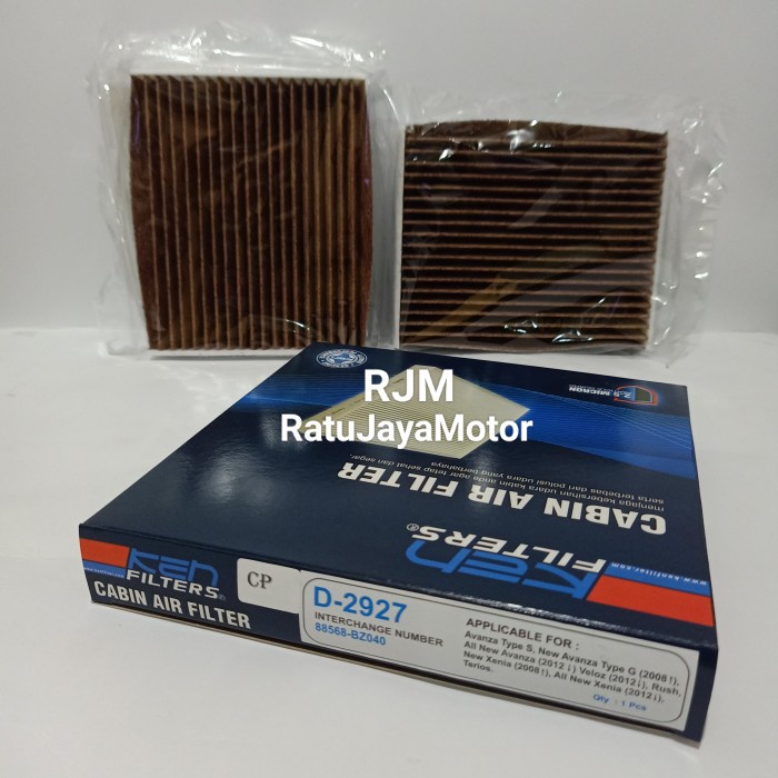 Filter Ac Premium Carbon Brown/Coklat Avanza 2008-2011 Xenia 2008-2011 Kode 335