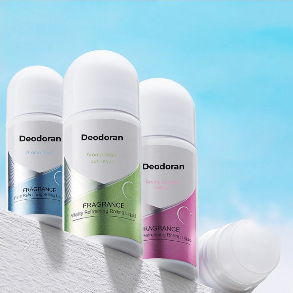 Deodorant Dry Serum Natural Brightening Menyegarkan dan penghilang bau badan