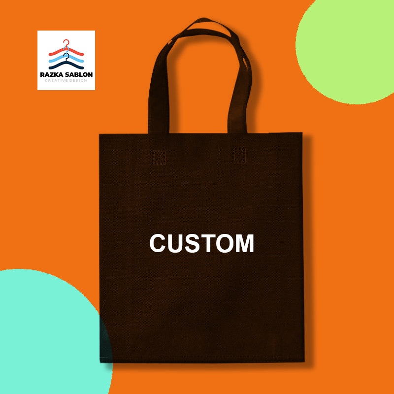 

CUSTOM LOGO GOODIE BAG SPUNBOND SEMUA UKURAN