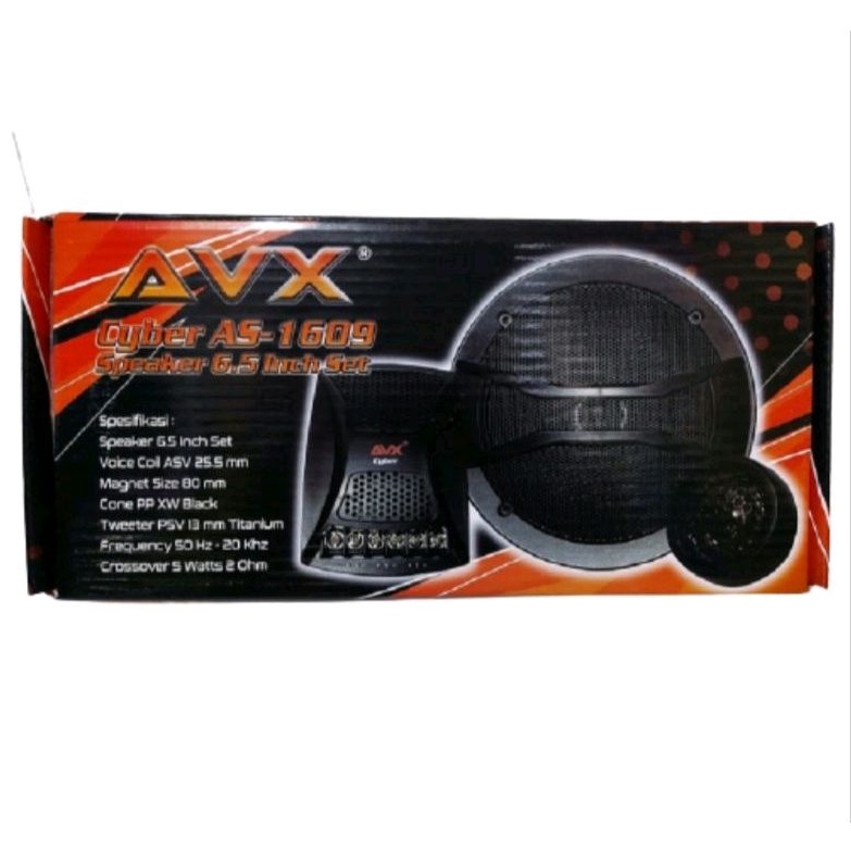 Speaker Split AVX Cyber 6.5 inch High Quality Split AVX Cyber AS-1609