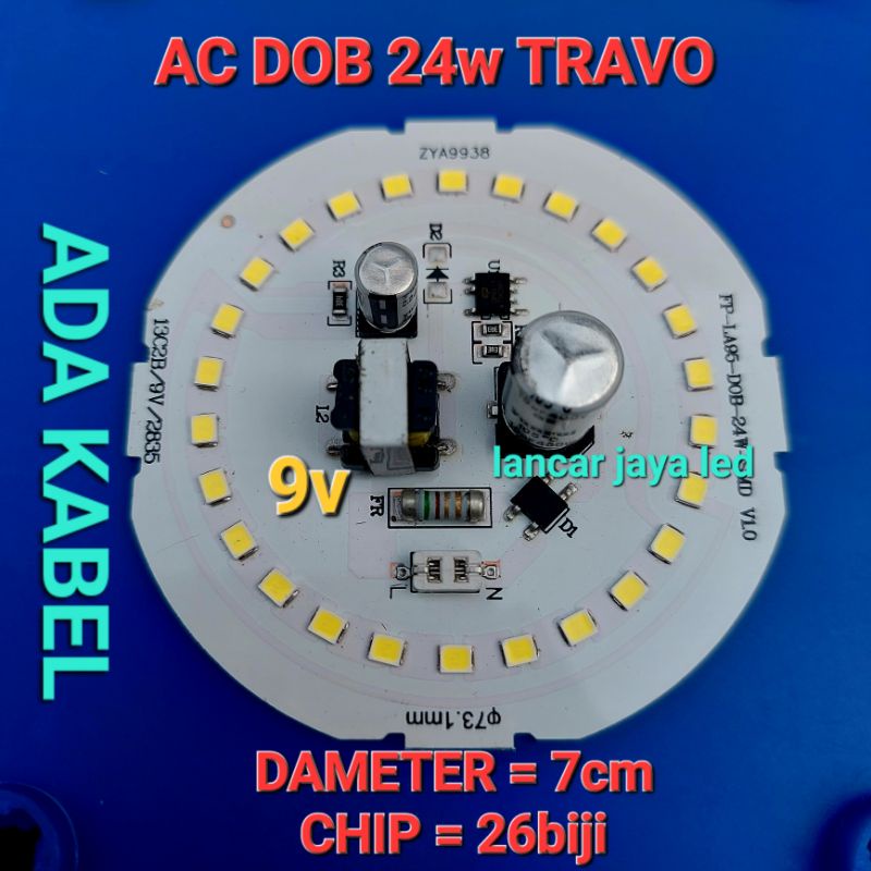 PCB LED DOB 24w TRAVO