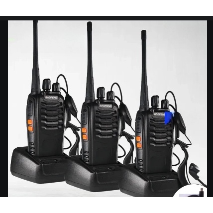 PAKET 3 HT 888s Radio komunikasi BF888s 888S HT walkie talkie 888S