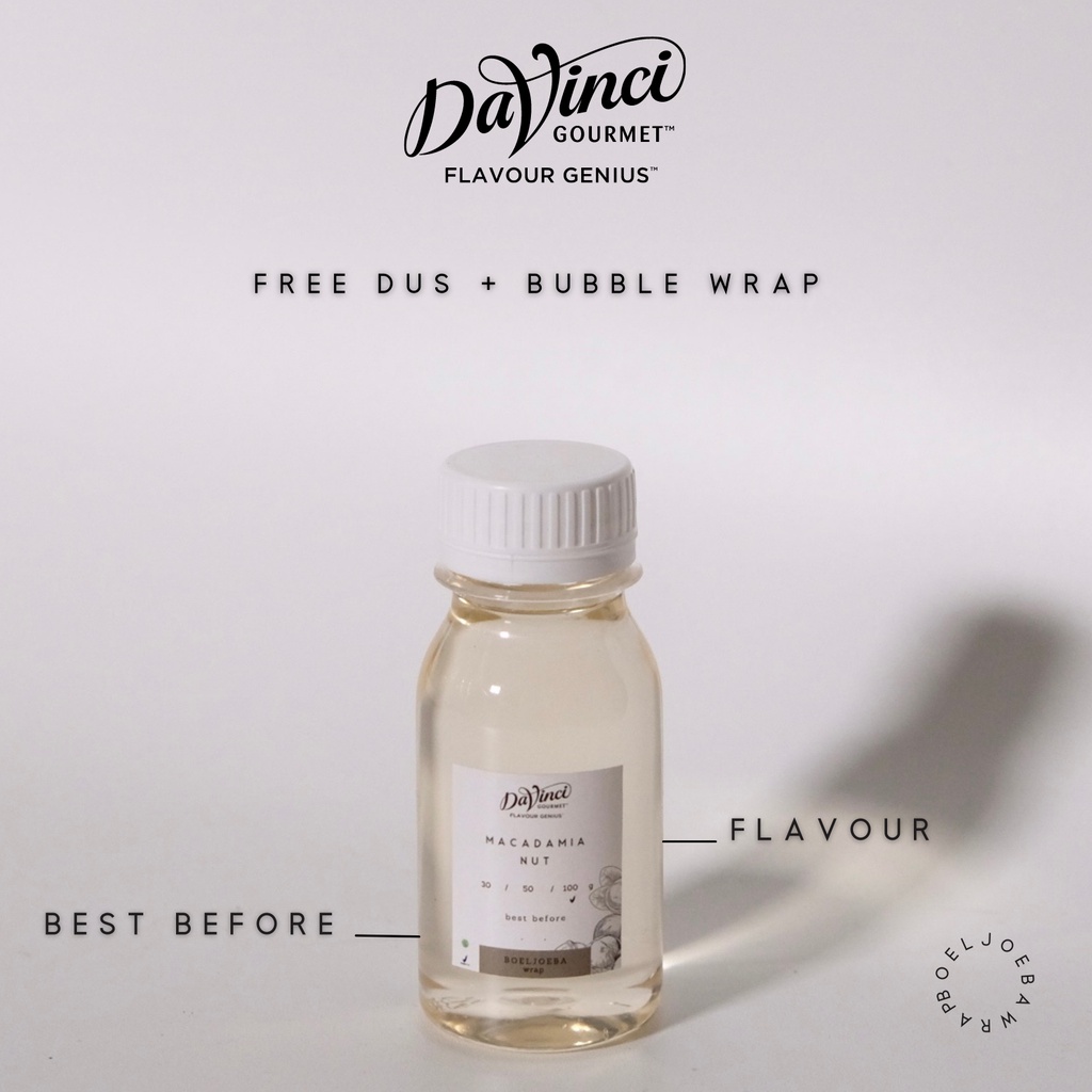 Davinci Macadamia Nut Syrup Repack [30, 50, 100] g