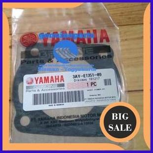 PAKING GASKET BLOK SEHER CYLINDER YAMAHA ALFA. CHAMP. SIGMA. ORI ORIGINAL ASLI YAMAHA 3AY-E1351-09 1