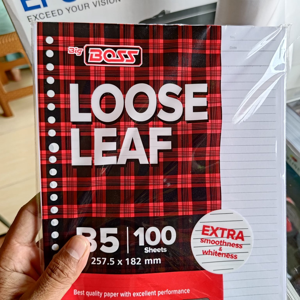 

Kertas Binder Big BOSS 100 Lembar