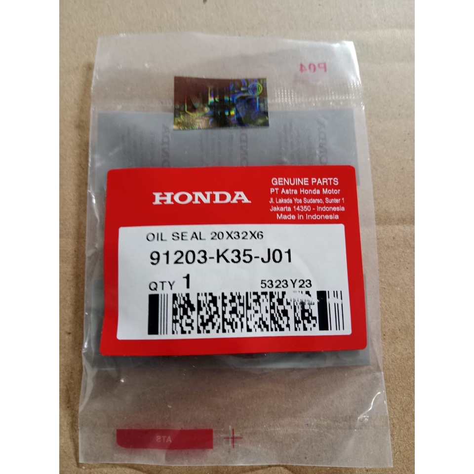 SEAL SIL 20X32X6 .91203K35J01 91203-K35-J01