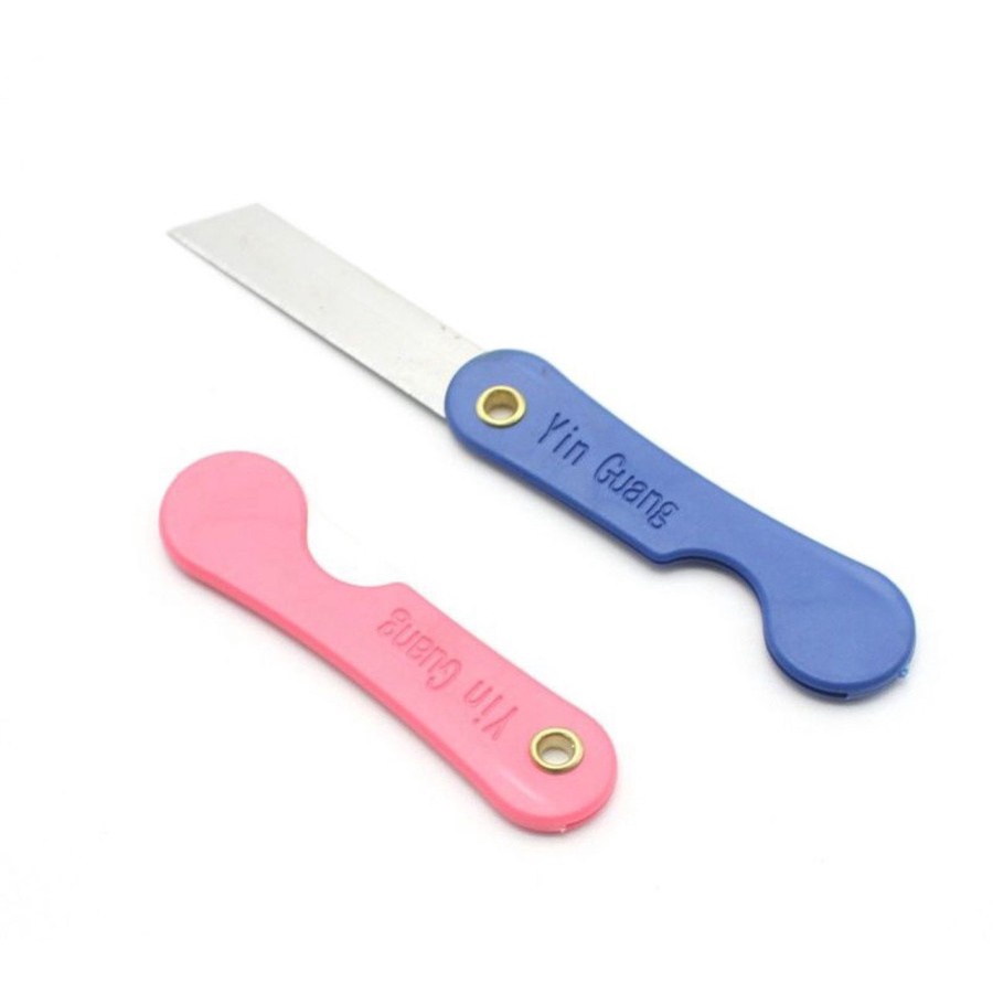 PISAU LIPAT KECIL PISAU LIPAT MINI CUTTER PISAU SILET CUTER WARNA WARNI - BDC