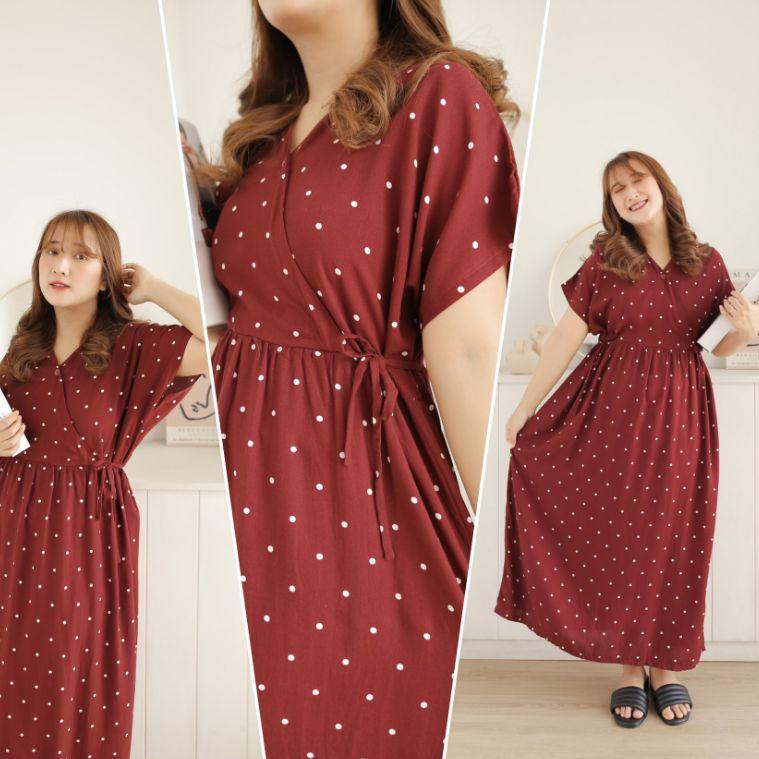 TERBAIK Daster Kimono JUMBO LD140 & LD120 Bahan Rayon Premium / Daster Busui / Daster Bumil