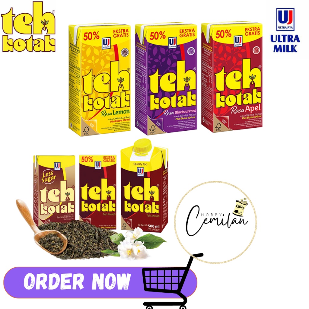 TEH KOTAK 1 DUS 24PCS - INSTANT SAMEDAY