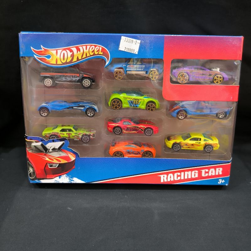 mainan anak hot wheels / mobil mobilan hot wheels isi 10 pc