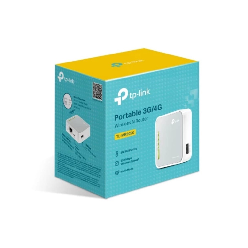 TP-Link TL-MR3020 150Mbps Portable 3G/4G Wireless N Router