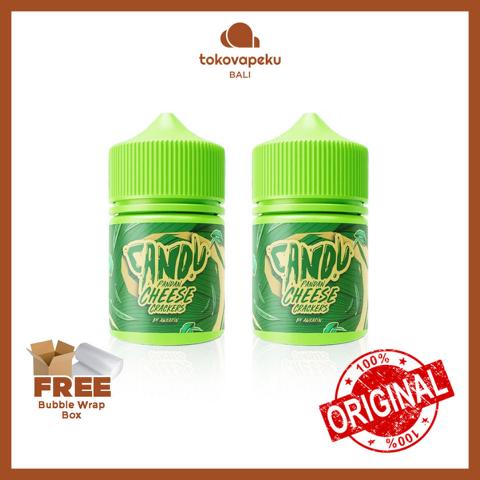 CANDU V5 PANDAN CHEESE CRACKERS CANDU PANDAN 60ML AUTHENTIC by AWKARIN