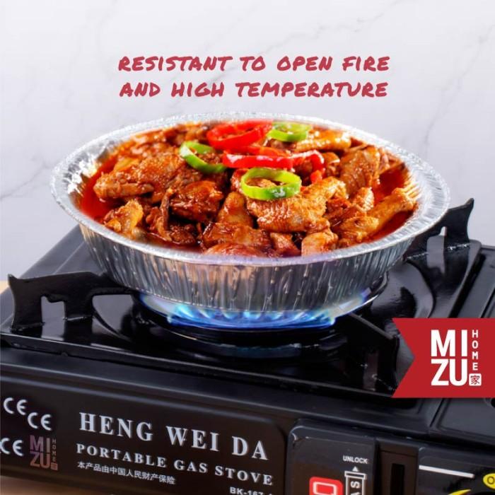 

MIZU ARUBORU 50PCS Disposable Mangkok Air Fryer Foil Bowl Baking