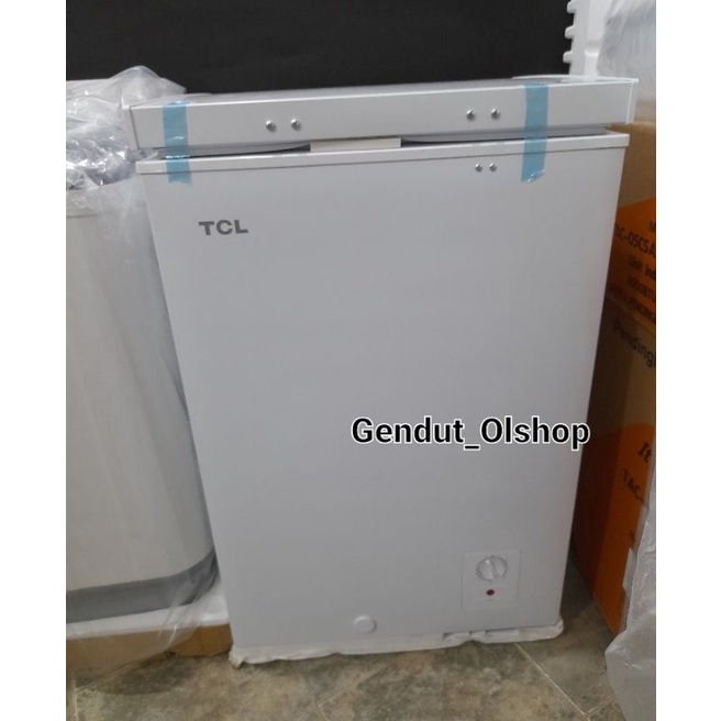 (Khusus Wilayah Kota Palembang) Chest Freezer/Box Freezer 100Liter TCL TCF-100YID Box Freezer 100Lit