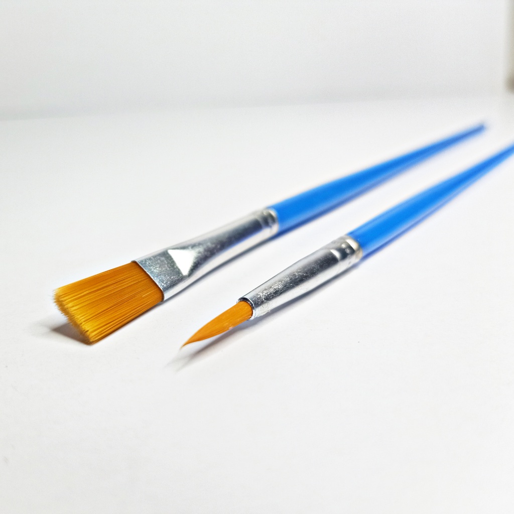 

BBF Gallery - KUAS LUKIS CAT AIR UJUNG FLAT & ROUND KUAS BRUSH NYLON LEMBUT