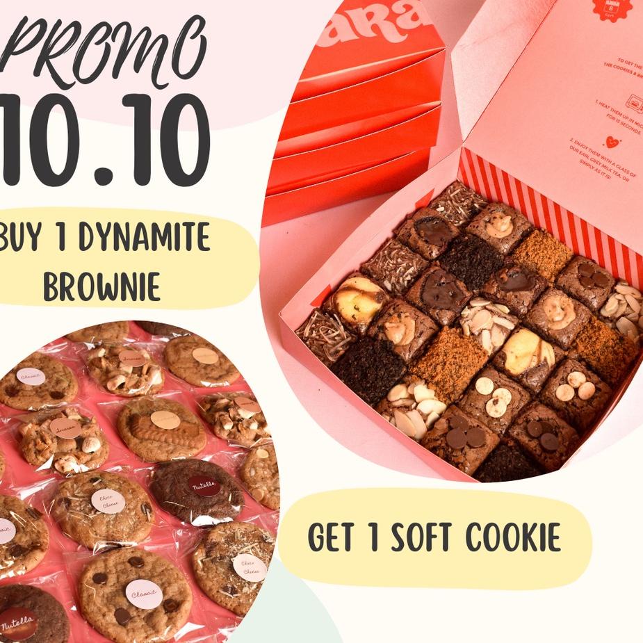 

Ω Cascara Cookies - Promo Buy 1 Fudge Brownies Get 1 pc Soft Cookies ❀