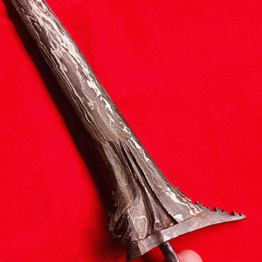 Dhapur Keris Sinom Pamor Kulit Semangka Kamardikan Kolesi Antik