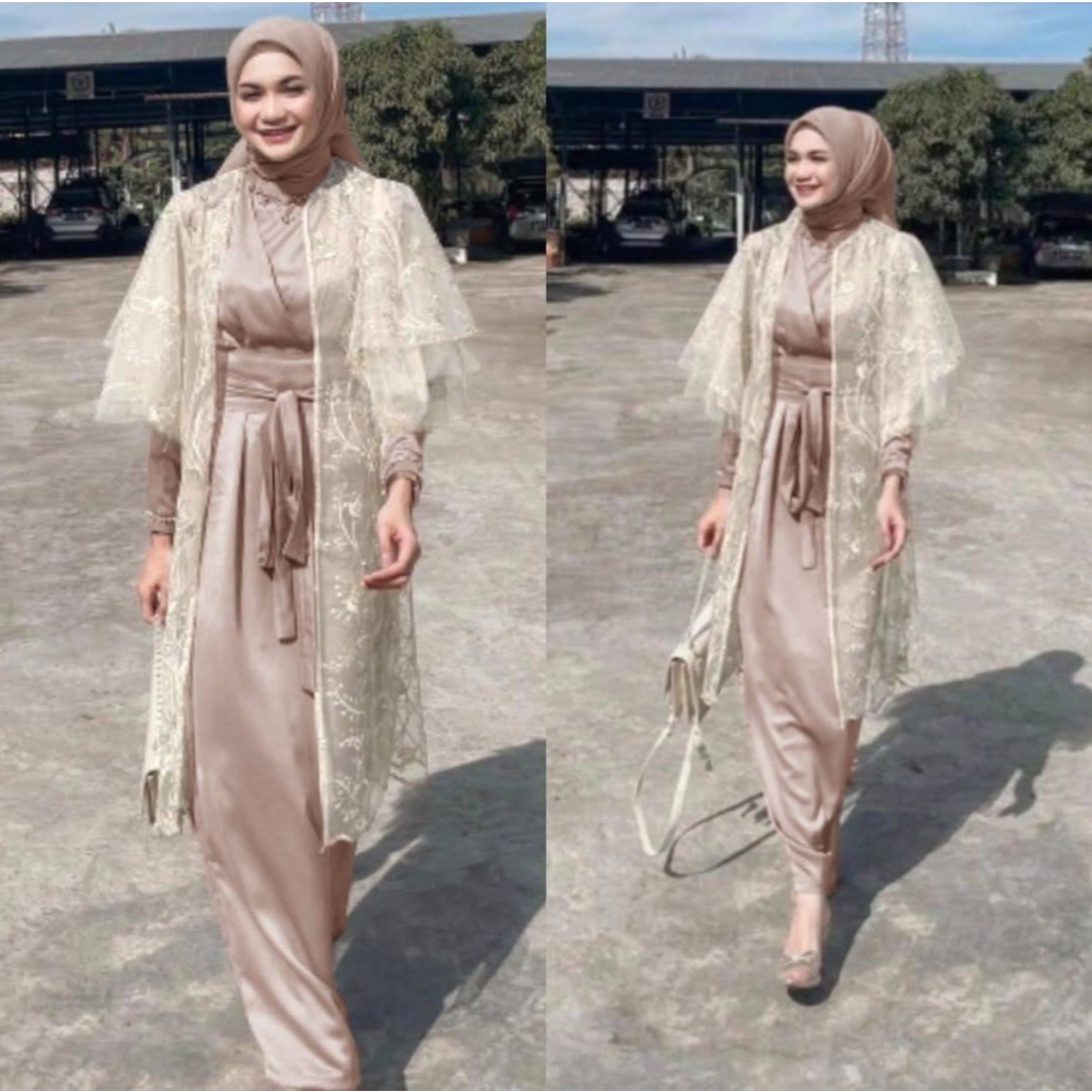 new outer brukat tille cardigan wanita termurah  terbaru  rompi premium