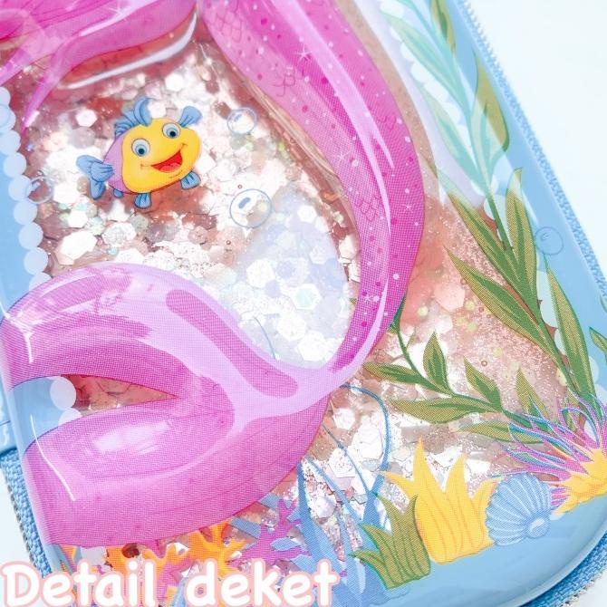 

Kotak pensil Mermaid / putri duyung glitter premium